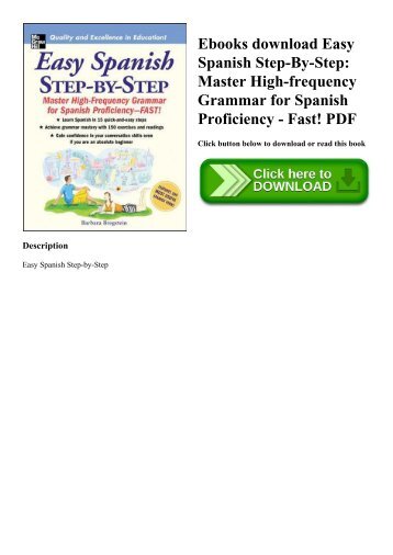 spanish grammar ebook free download Ebook spanish free download grammar